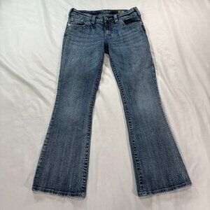 Silver Suki Bootcut Jeans 28            Lot O